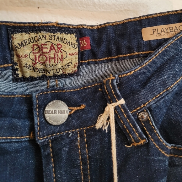 Dear John Playback comfort straight jeans 26 distressed - Picture 4 of 4